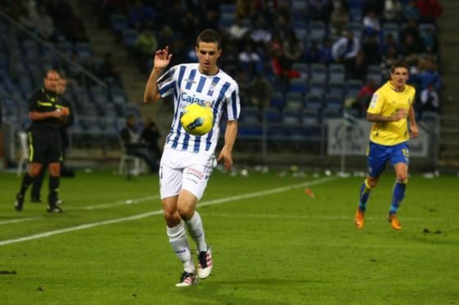 El Recreativo vence en casa a Las Palmas (4-2). / Alberto Domínguez