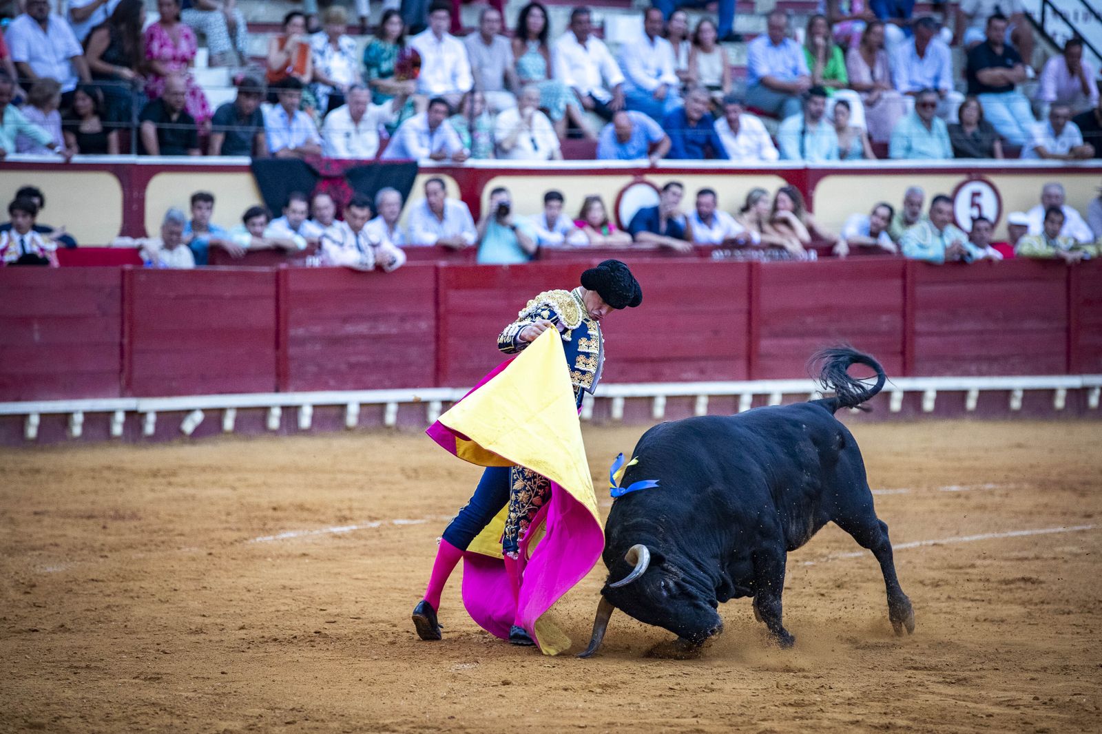 Diego Urdiales, Sebastián Castella y Daniel Luque, en la plaza de toros de El Puerto