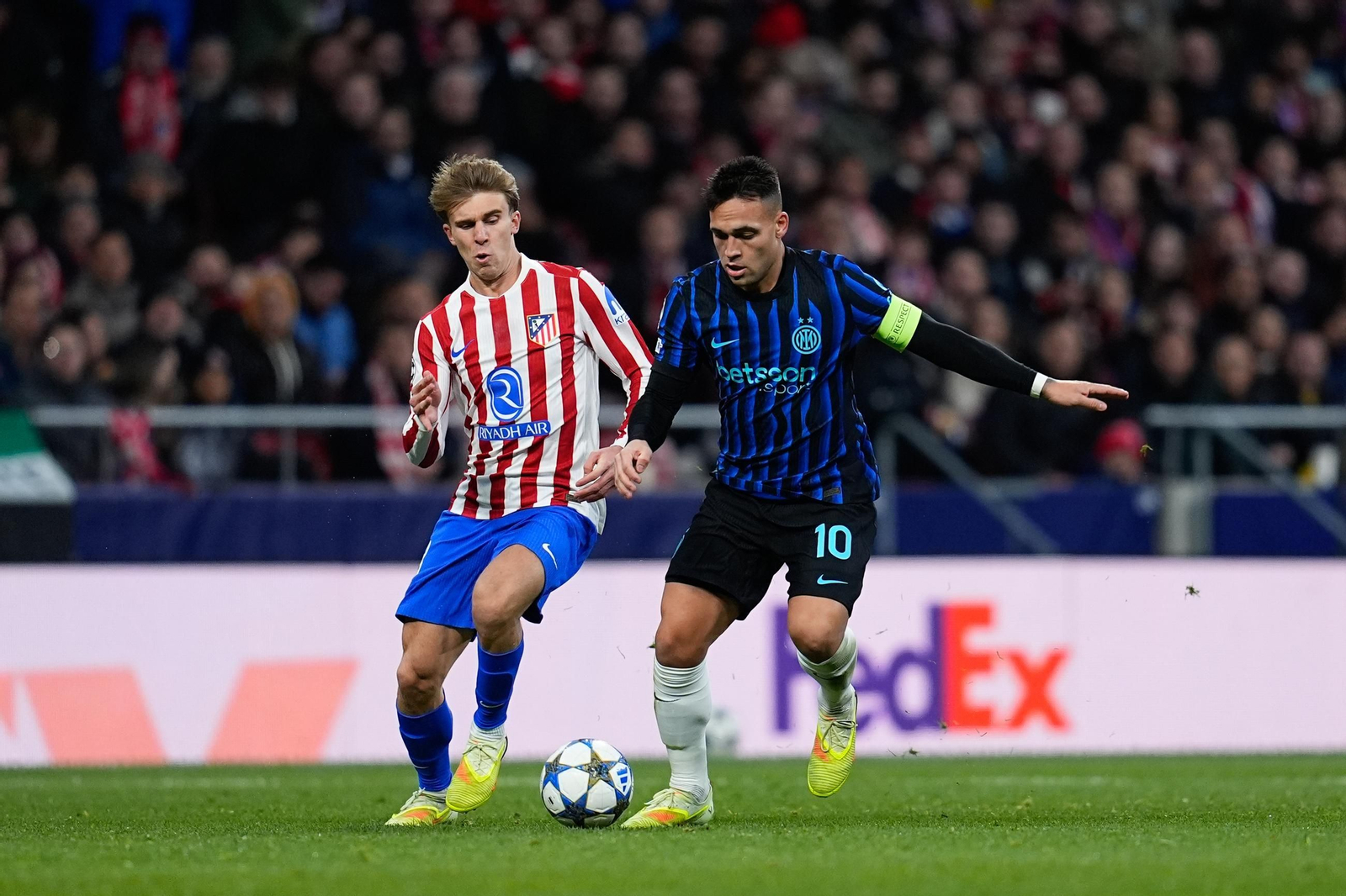 Las fotos del Atlético de Madrid-Inter