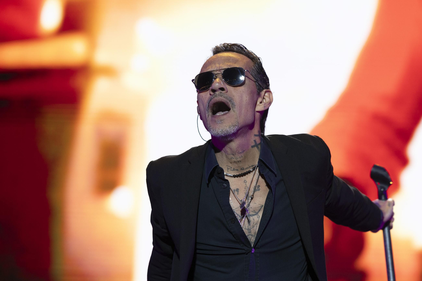 Las mejores imágenes del concierto de Marc Anthony en Cádiz