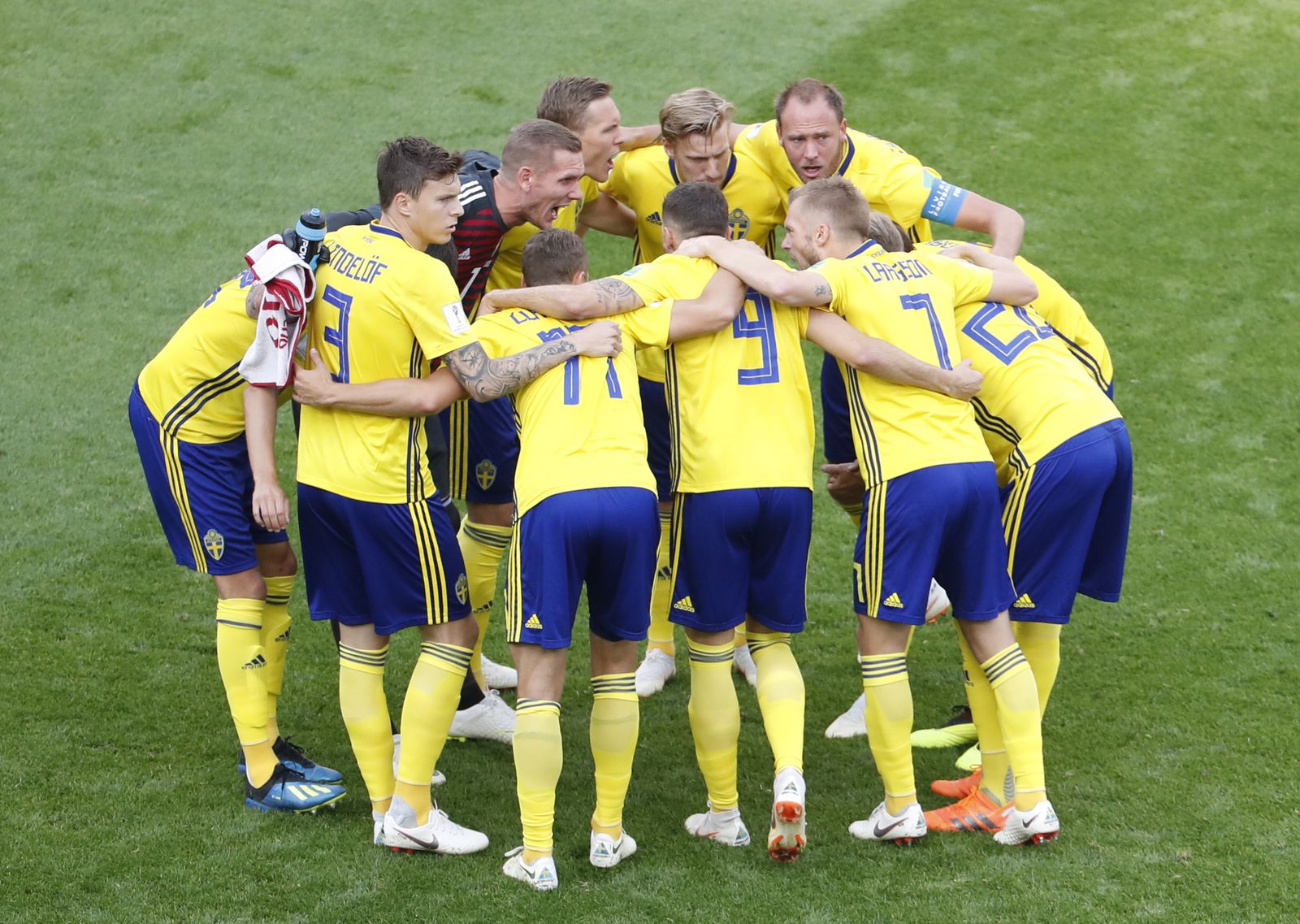 Las imágenes del México-Suecia