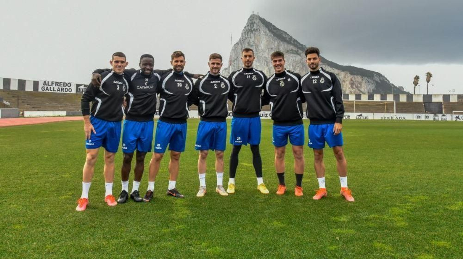 Samanes, Leuko, Delmonte, Connor Ruane, Varo, Toledano y Monteverde, en el Municipal