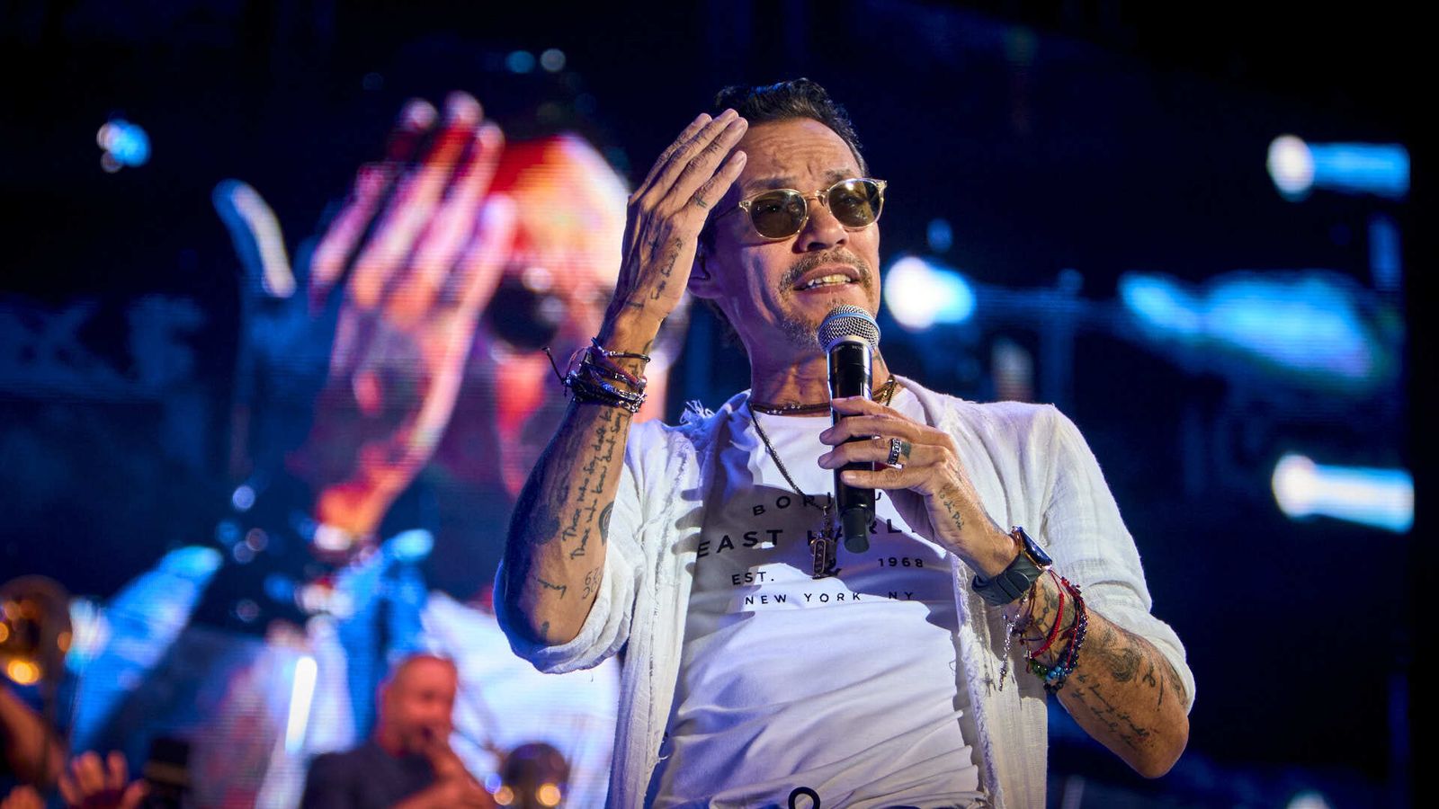 Concierto de Marc Anthony en el CMF deChiclana