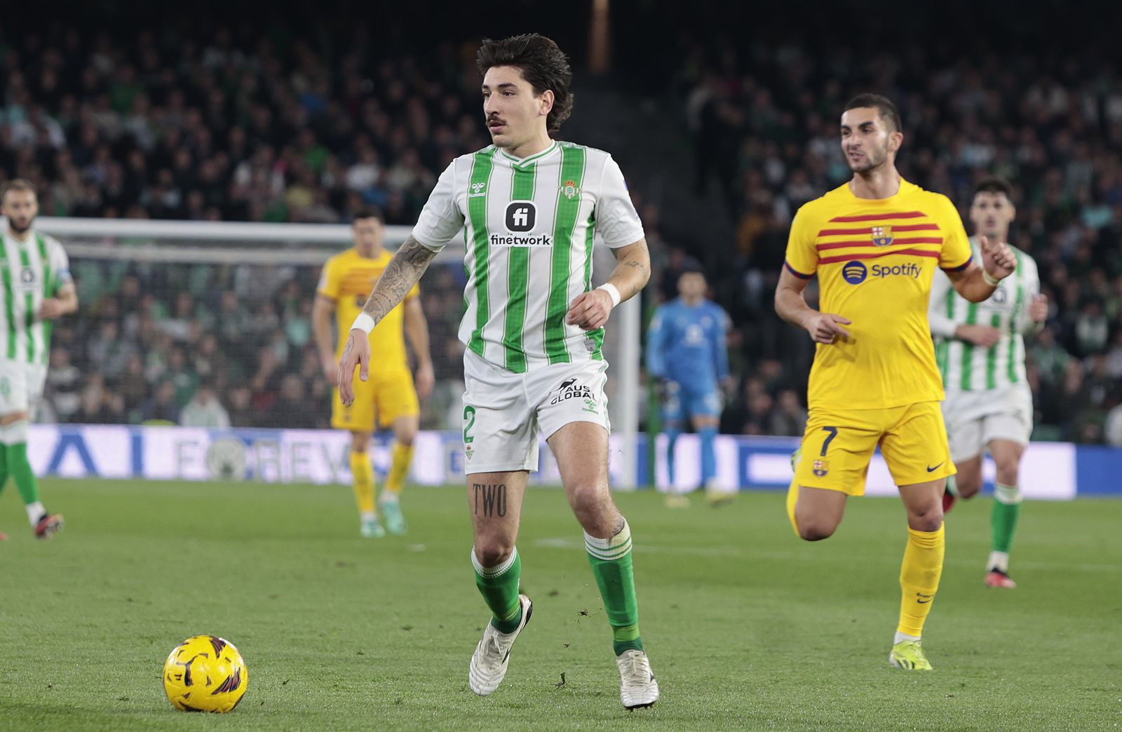 Las imágenes del Betis - Barcelona