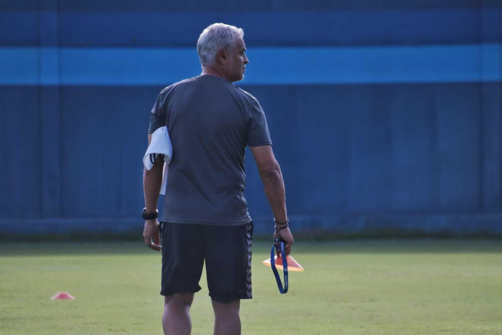 El entrenamiento del Málaga CF, en fotos