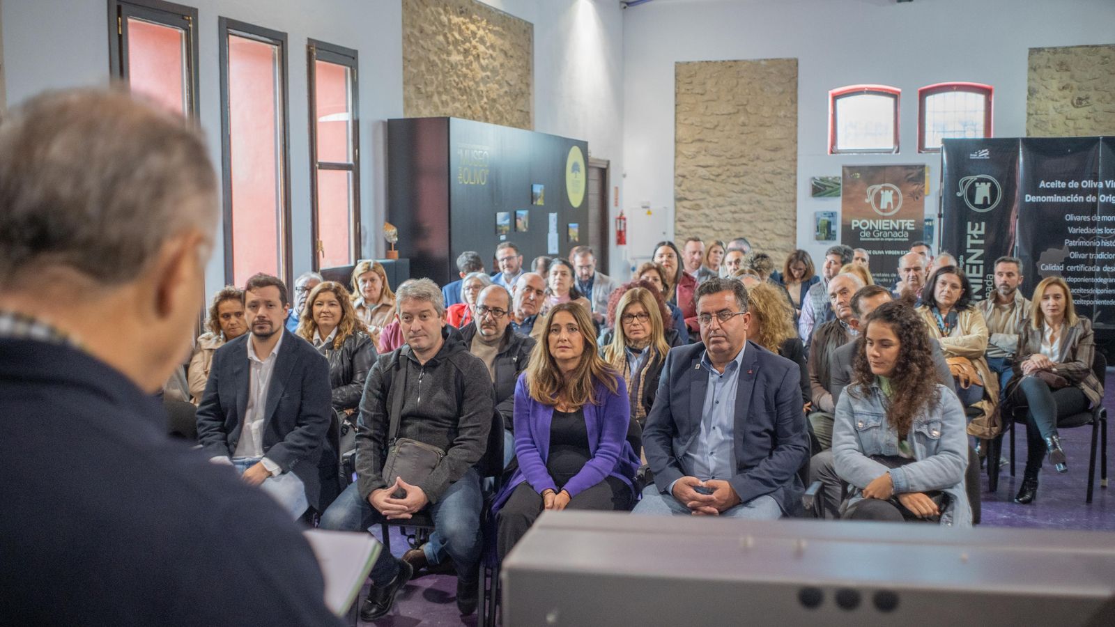 Un momento del acto de presentación de la campaña