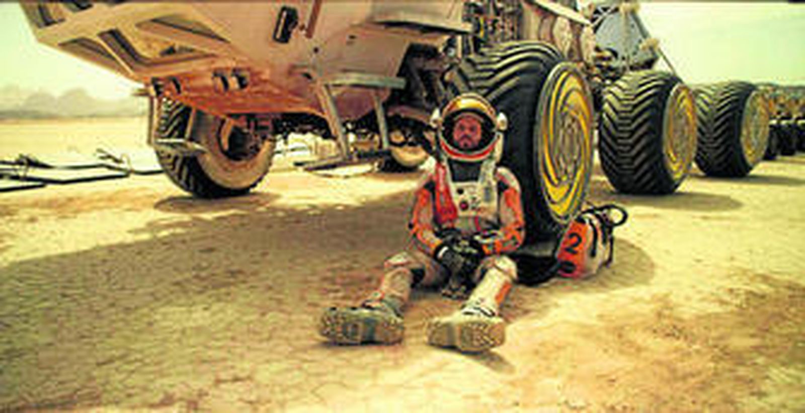 Matt Damon, en una escena de 'Marte'.