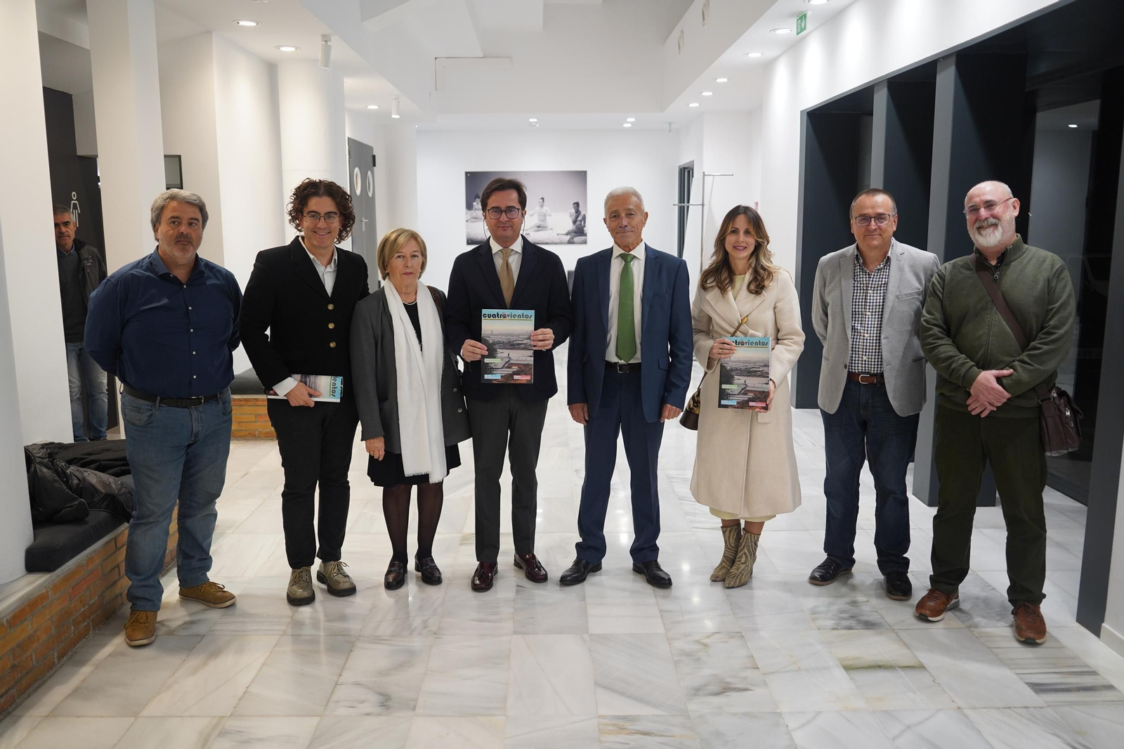Francisco Góngora y Elena Gómez estuvieron presentes en la presentación de la Asocación Cultural Vientos de Murgi.