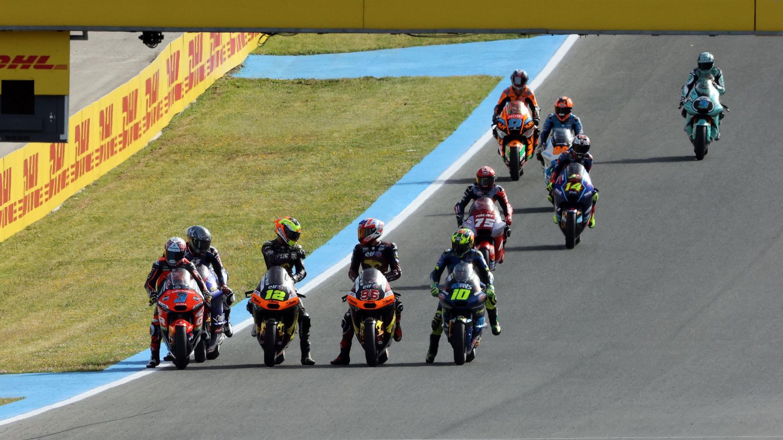 Imágenes de los entrenamientos de Moto2 del Viernes en Jerez