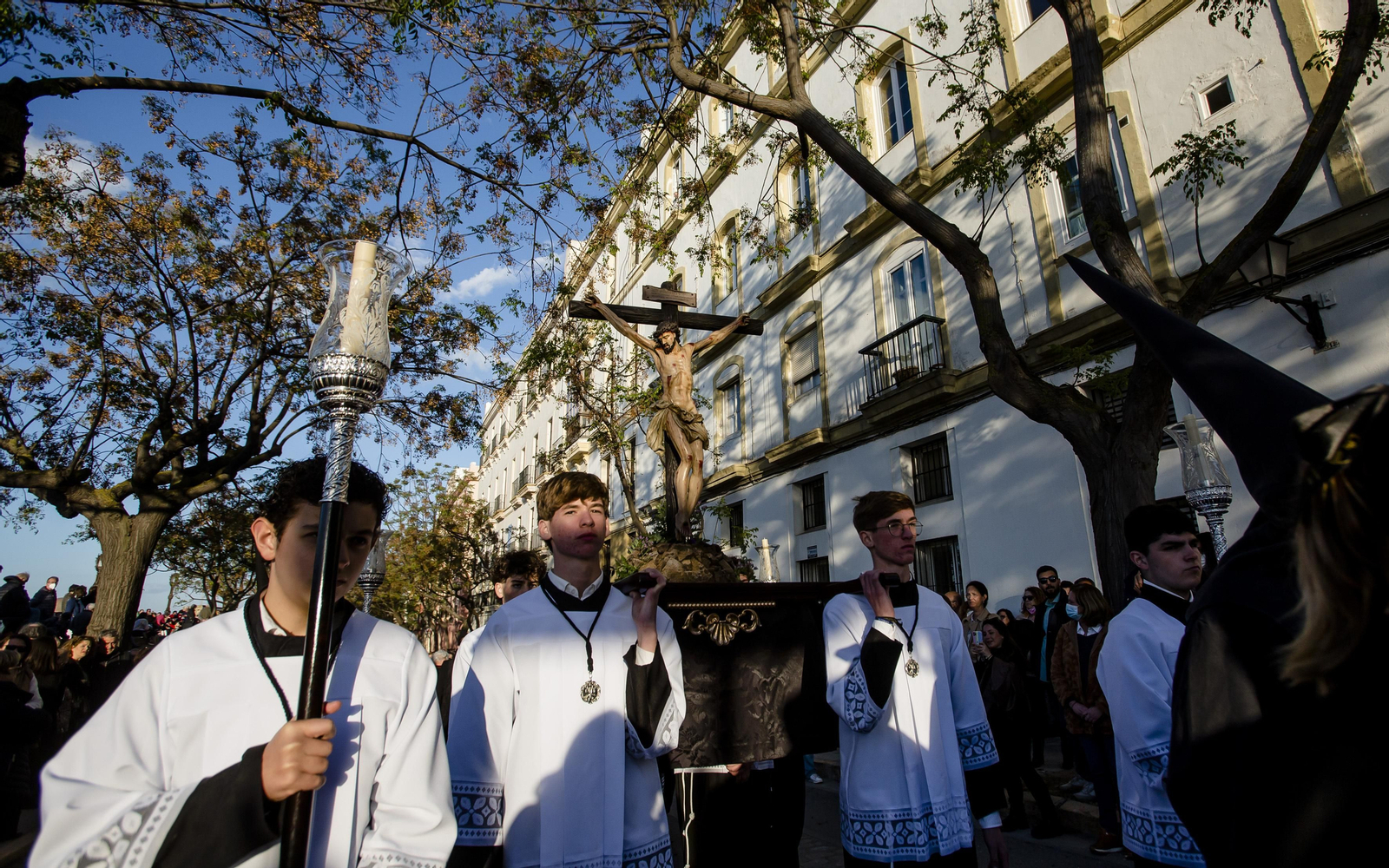 Las imágenes de la cofradía del Caminito en la Semana Santa de Cádiz 2022