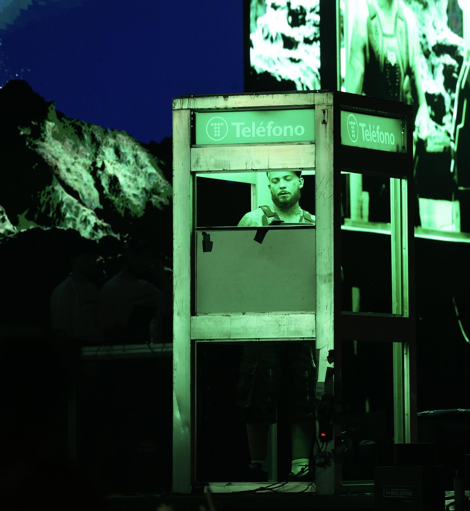 Concierto de JC Reyes en el estadio de la Cartuja de Sevilla