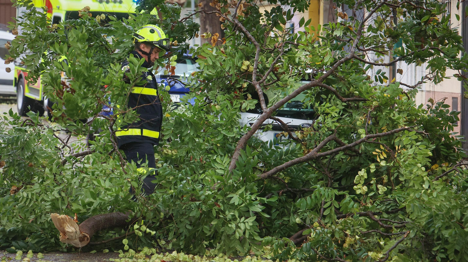Inundaciones y destrozos en Jerez por el temporal