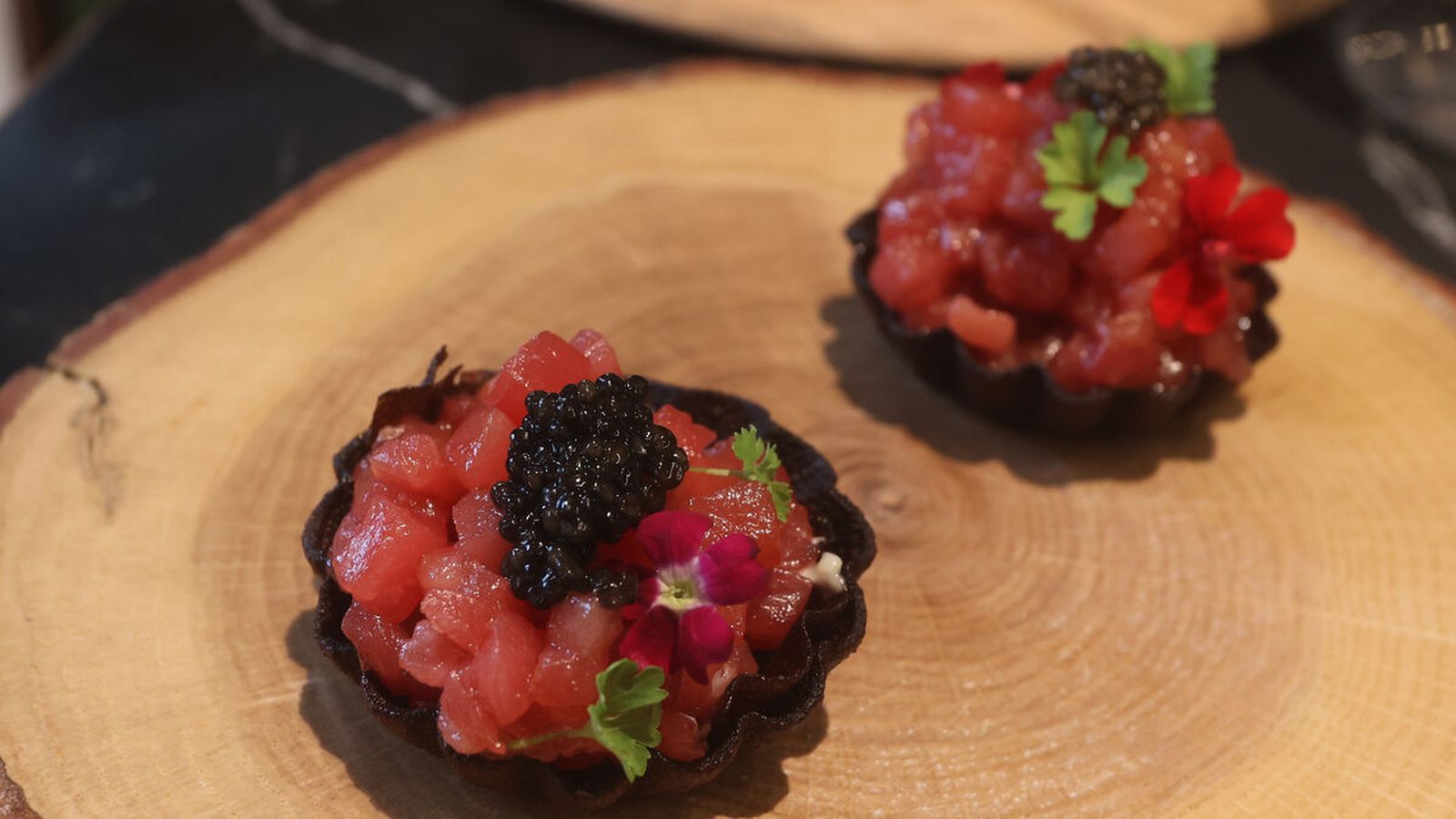 Materia prima de primera calidad, como el atún.