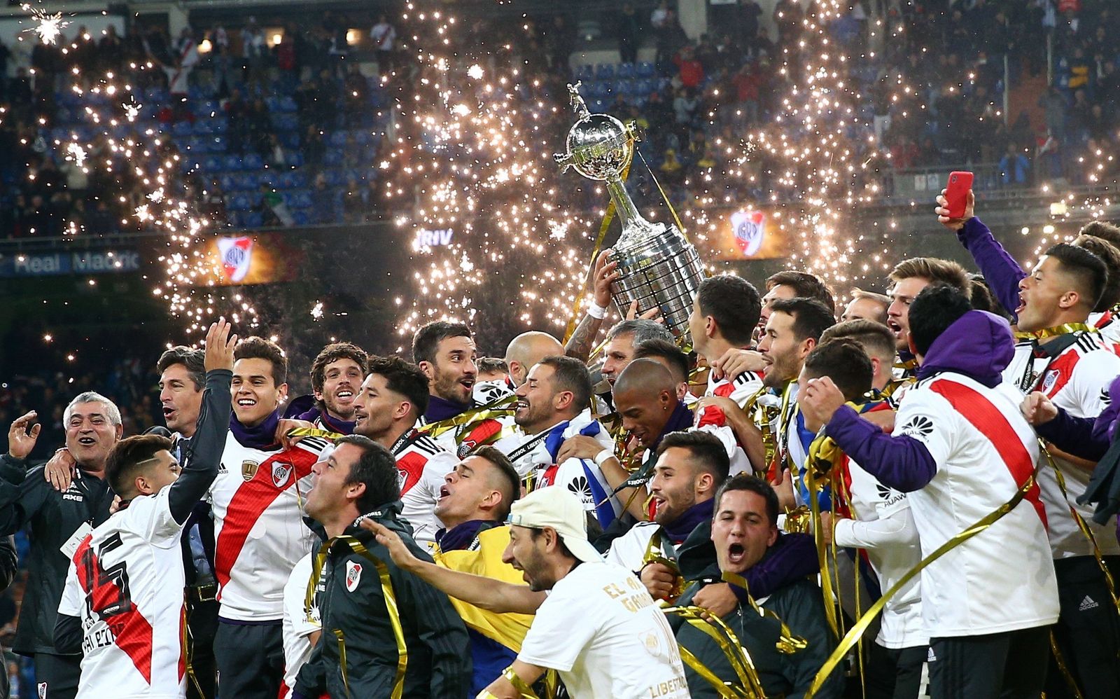 Las imágenes de la final de la Copa Libertadores entre el River Plate y el Boca Juniors