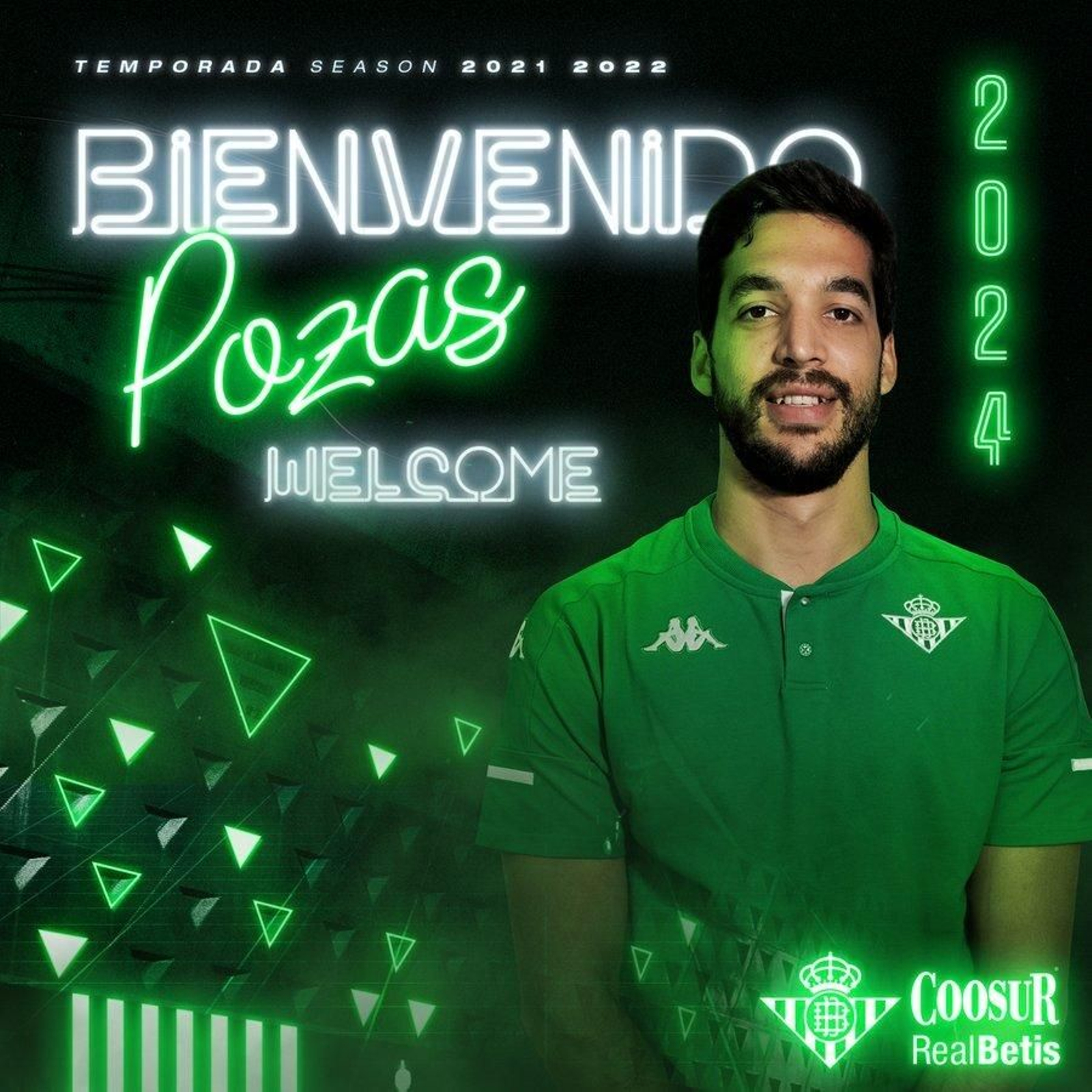 Imagen con la que se ha anunciado el fichaje de Pepe Pozas.