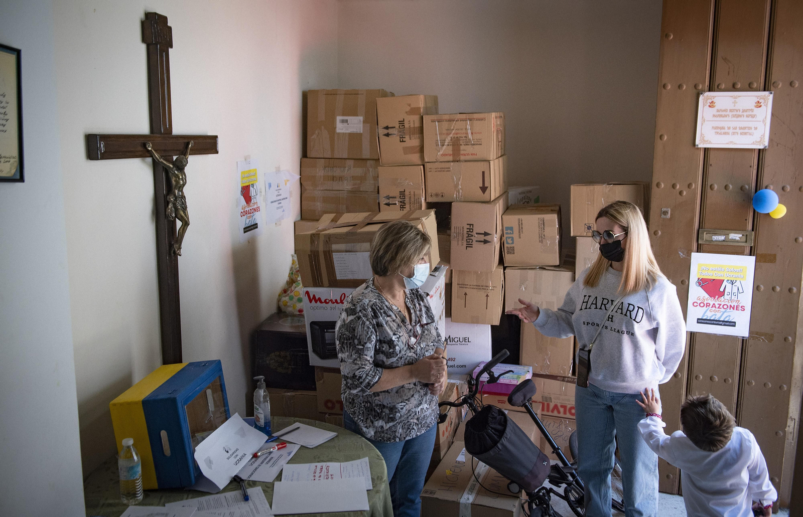 La solidaridad de Sevilla con el pueblo ucraniano