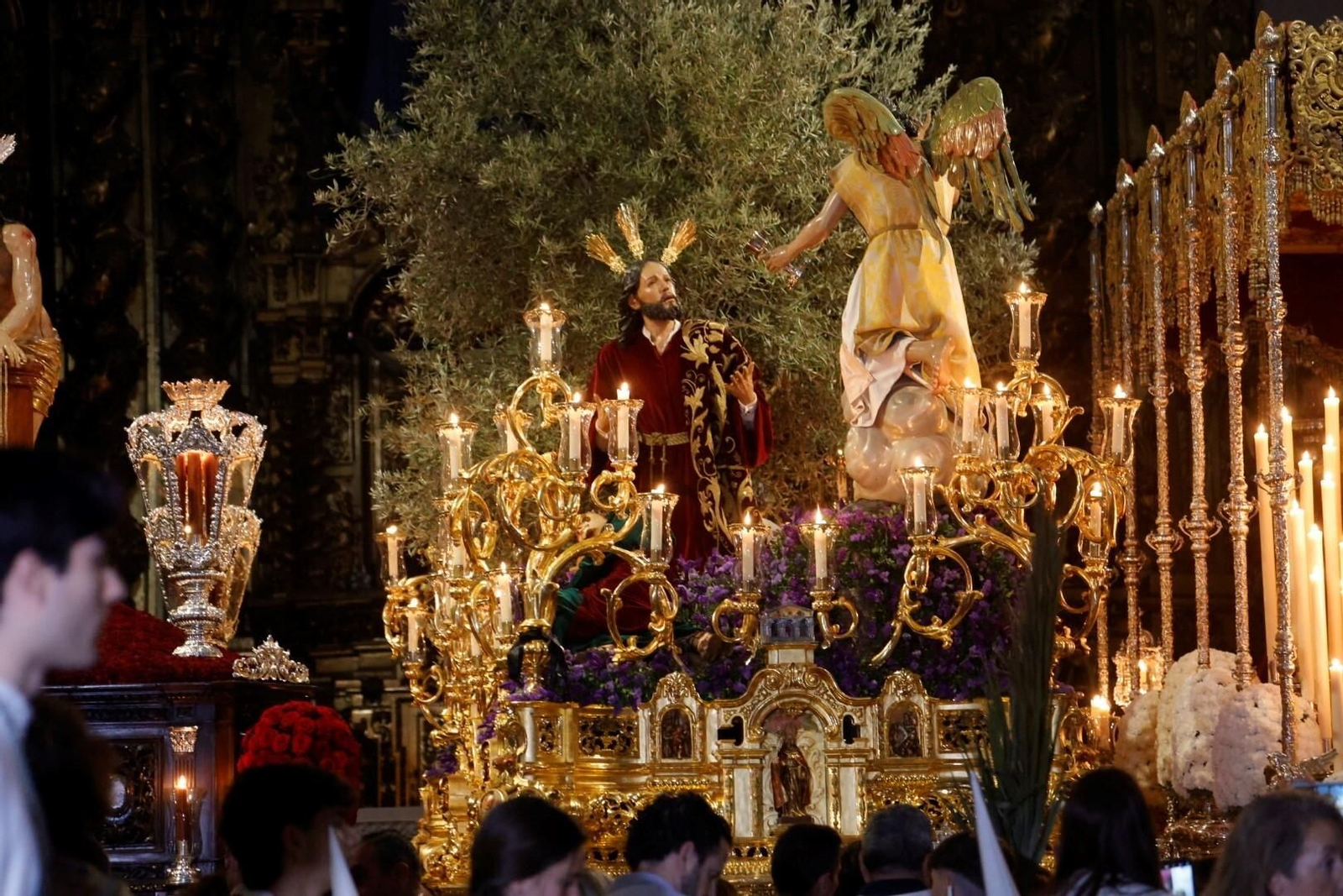 Intimidad en San Francisco con el Huerto en este Domingo de Ramos en Córdoba, en imágenes