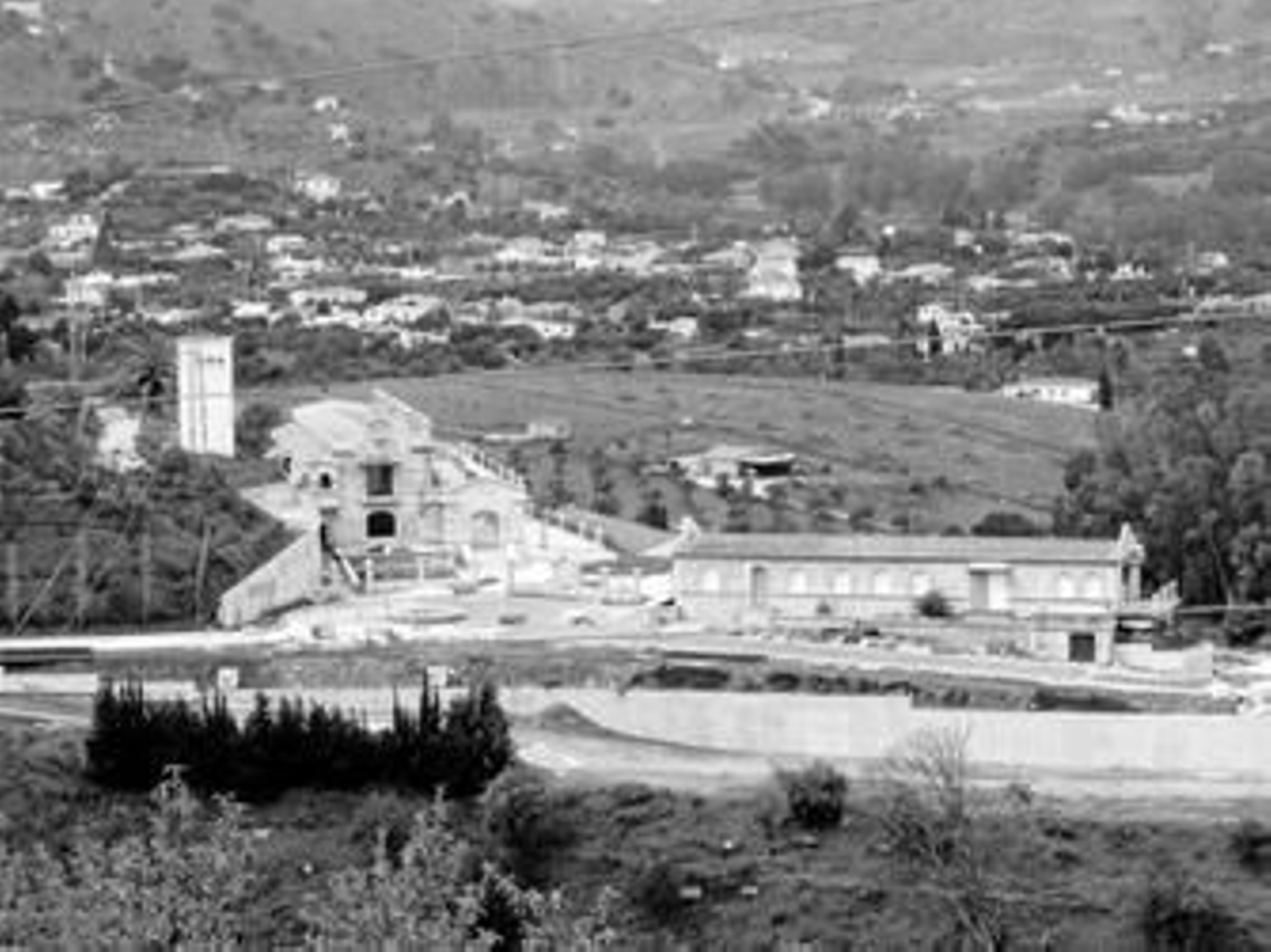 Edificaciones presuntamente irregulares construidas en el paraje Cortijo Benítez de Coín.
