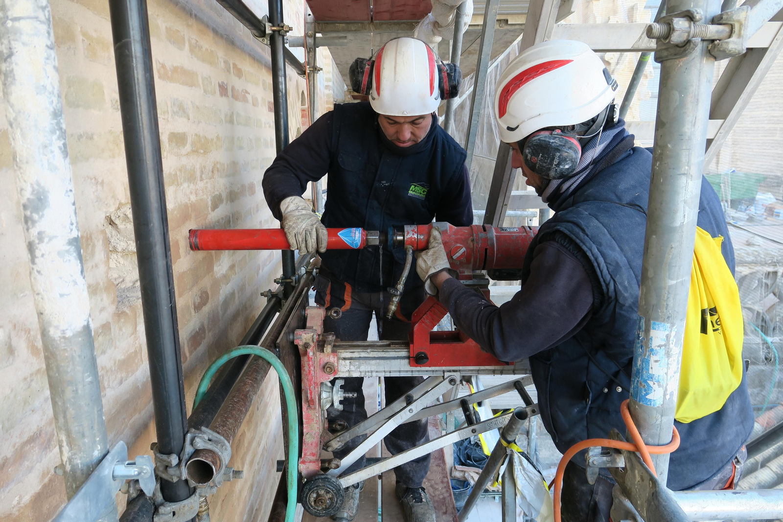 Investigación de la composición de la fachada.