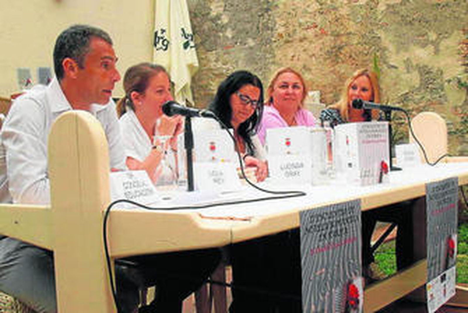 Imagen del encuentro literario en Tarifa.