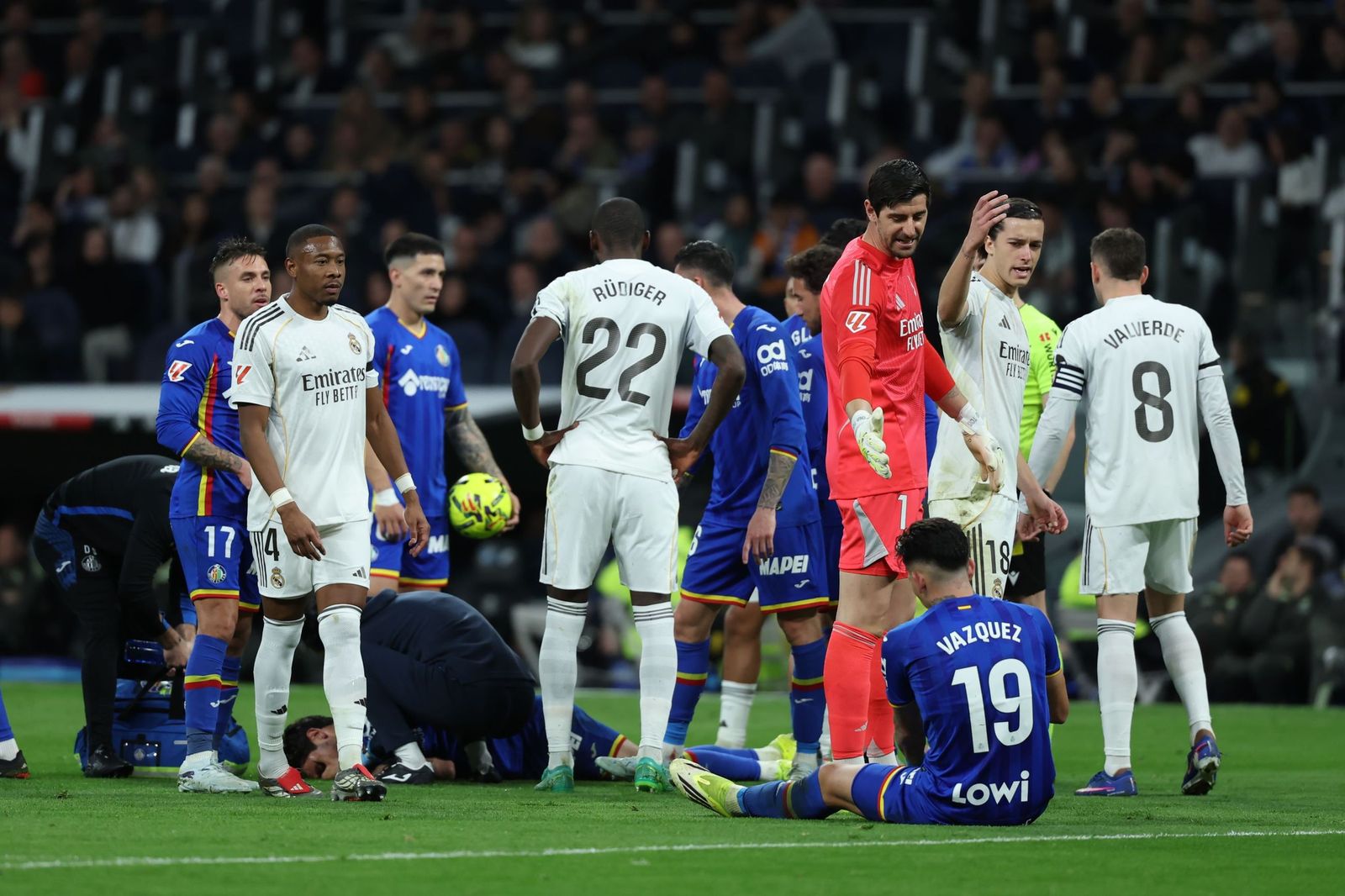 Las fotos de la derrota del Real Madrid contra el Getafe
