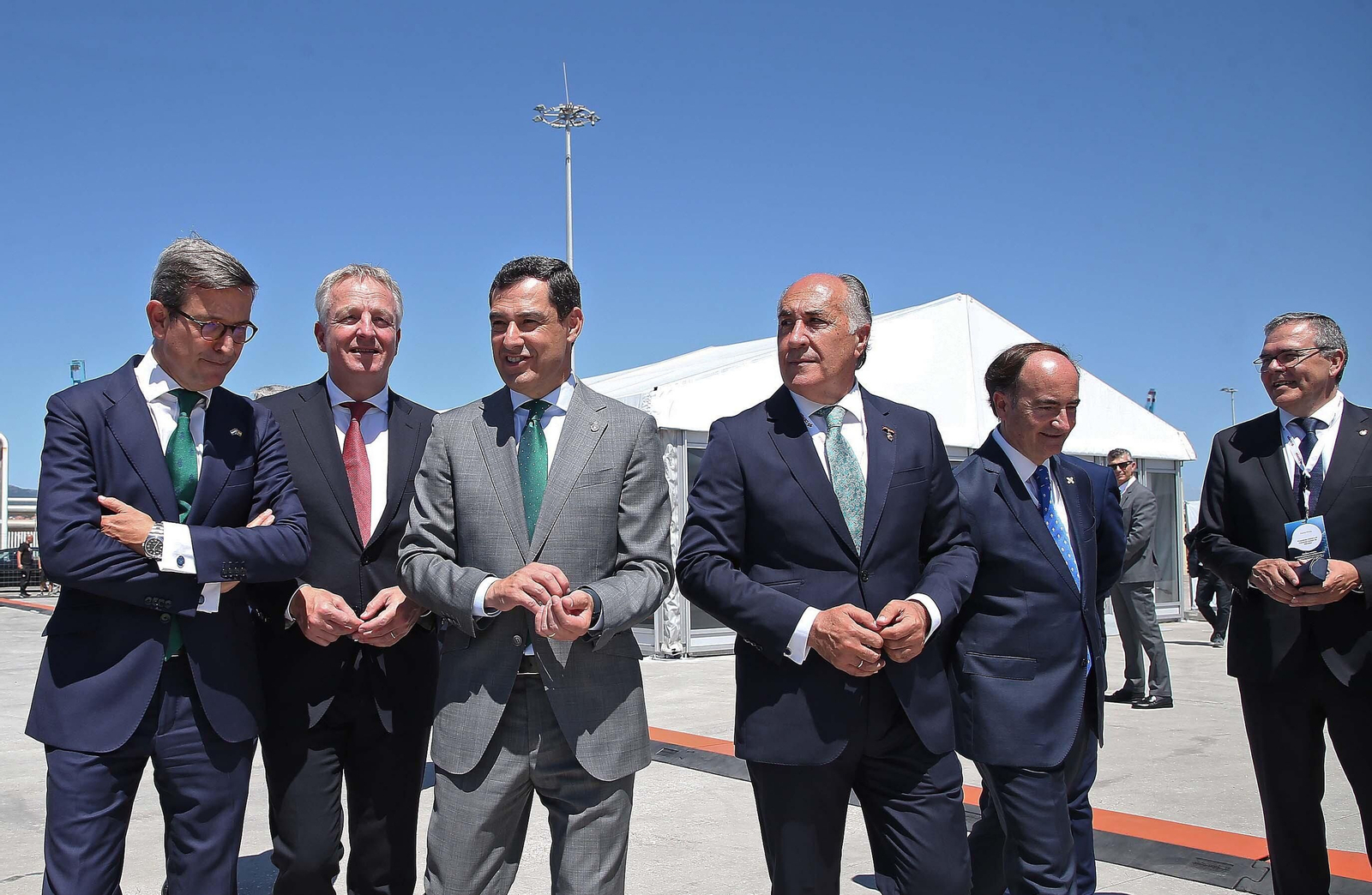 Fotos de la visita de los reyes Felipe VI y Guillermo Alejandro de Países Bajos al puerto de Algeciras Fotos de los reyes Felipe VI y Guillermo Alejandro de Países Bajos al puerto de Algeciras