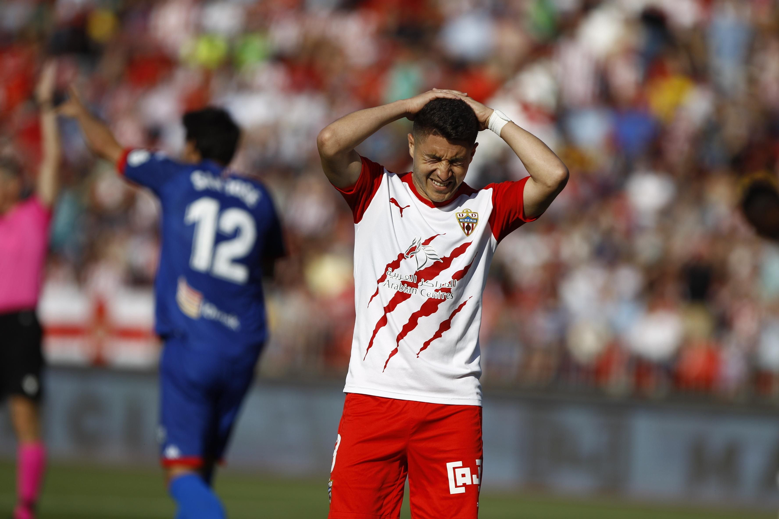 Imágenes del partido U.D. Almería-S.D. Amorebieta