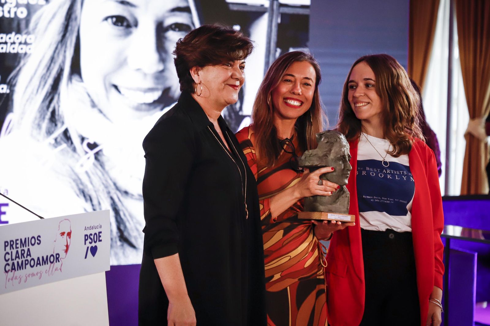 El PSOE Andalucía entrega los Premios Clara Campoamor en Granada