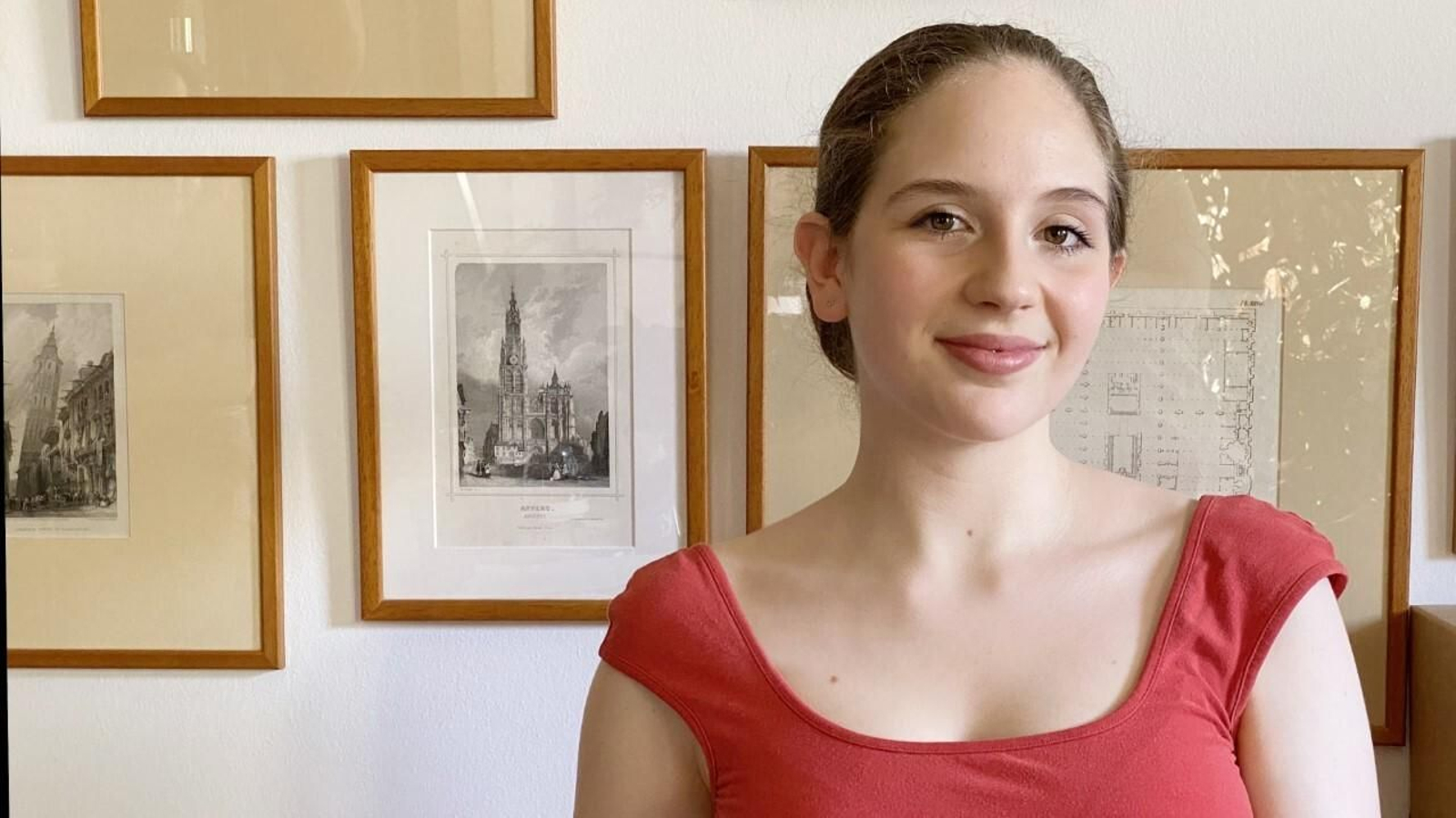 Karma Saad, la alumna del San Francisco de Paula que ha ganado un concurso internacional de cortos.