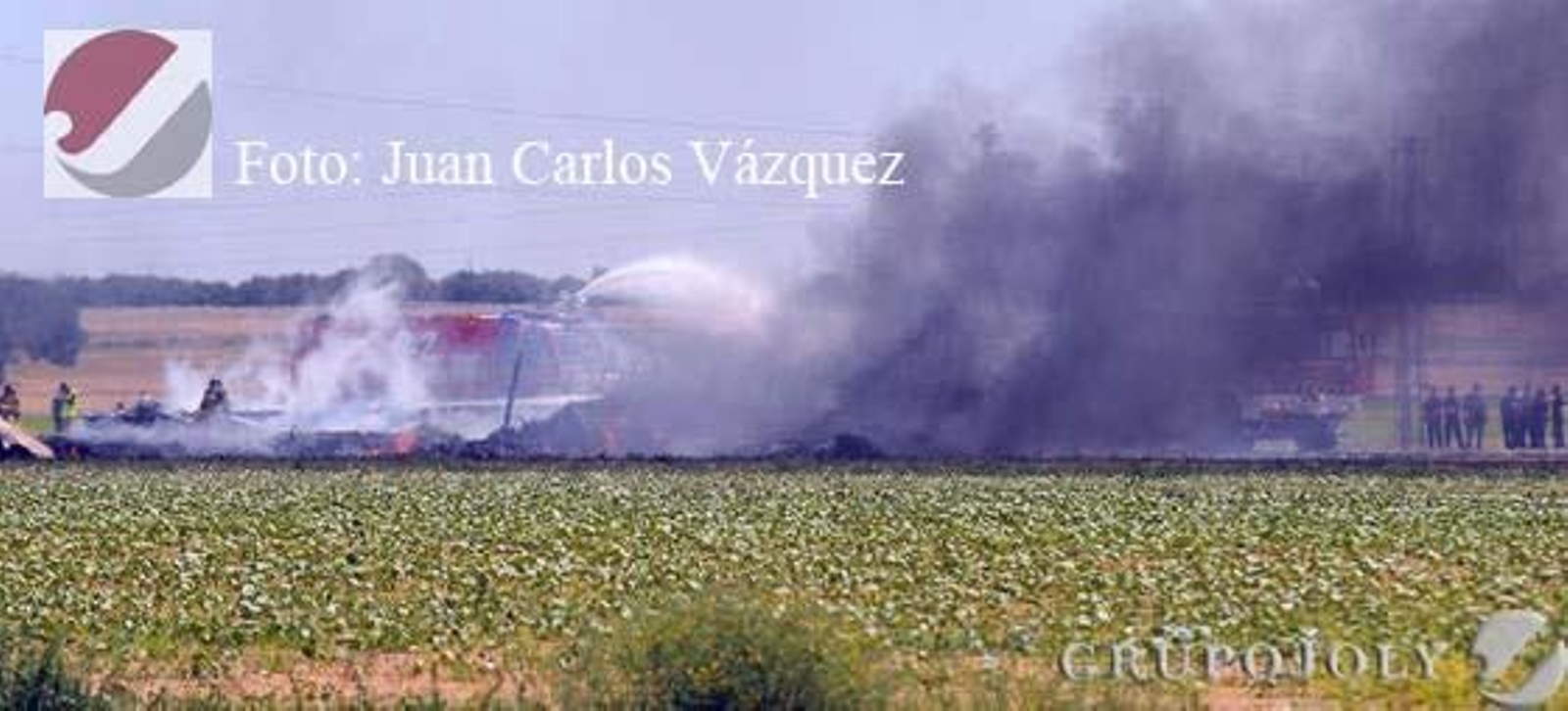 Las imágenes del accidente del A400M