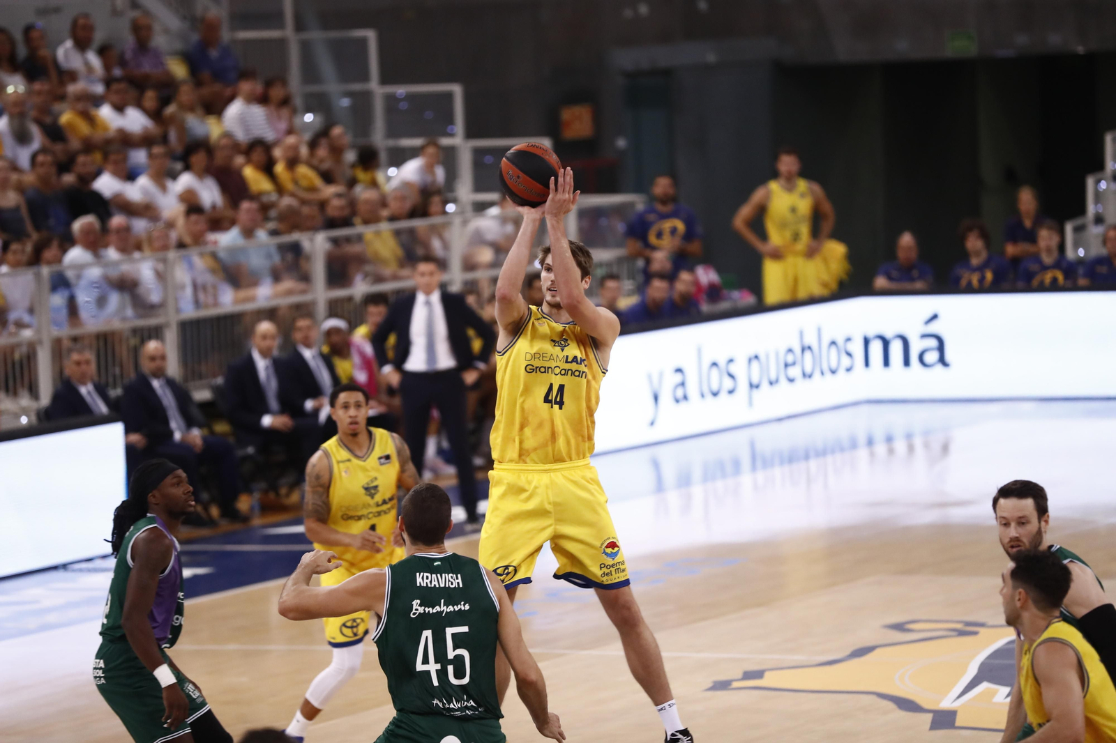 El Dreamland Gran Canaria-Unicaja, en fotos