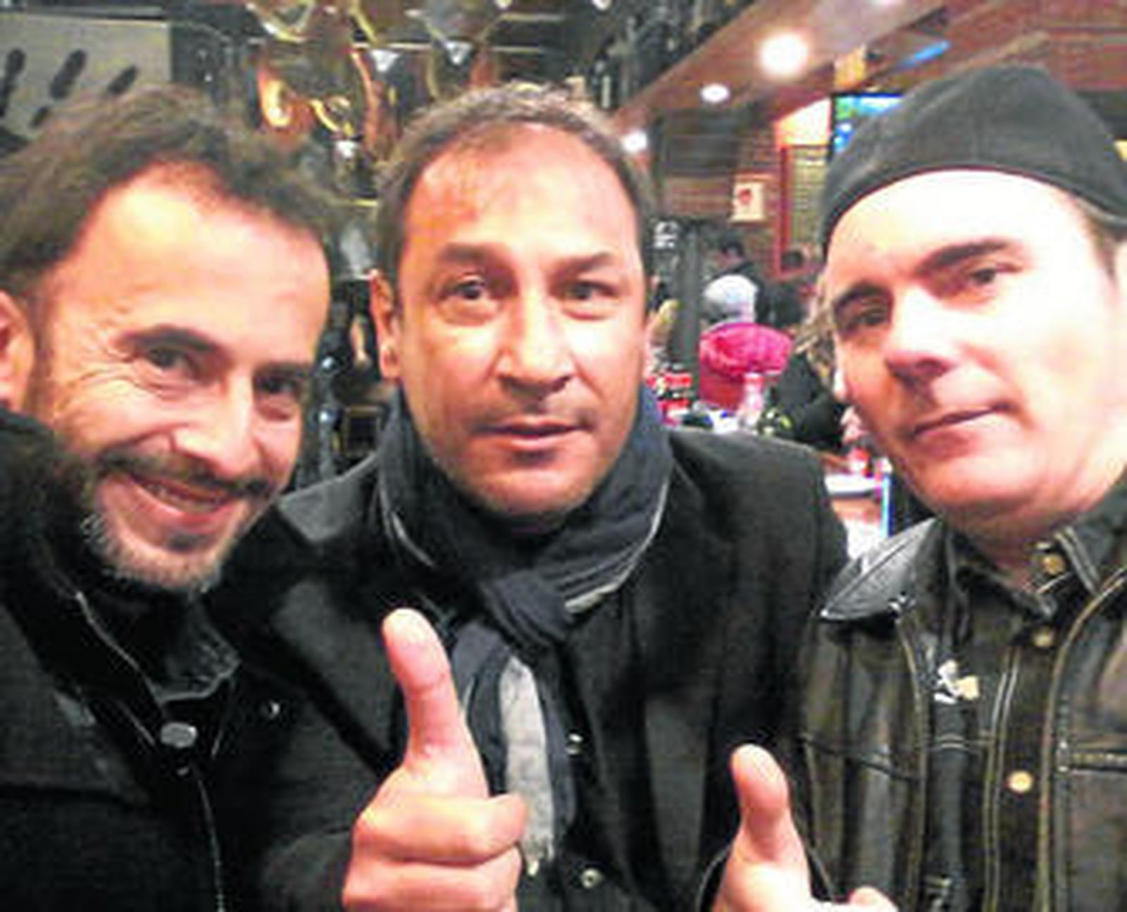 Los tres integrantes de El Viaje.