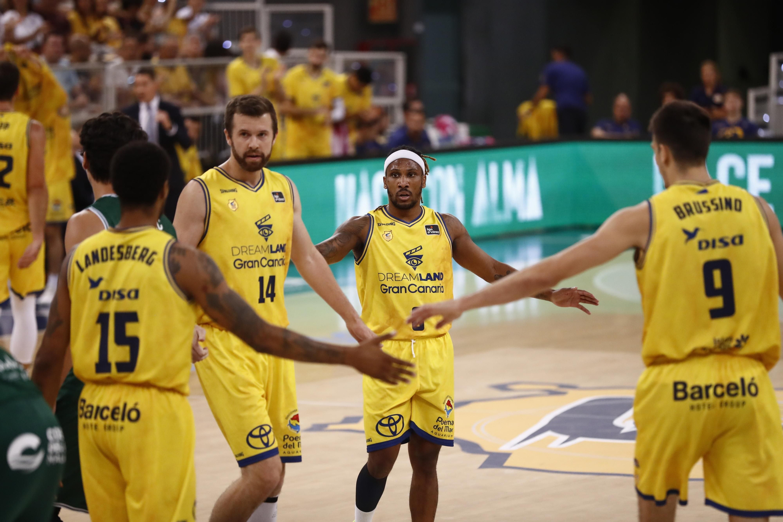 El Dreamland Gran Canaria-Unicaja, en fotos