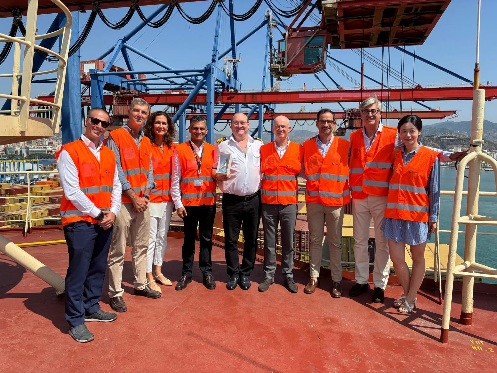 PResentación de la nueva ruta directa entre Málaga y Estados Unidos.