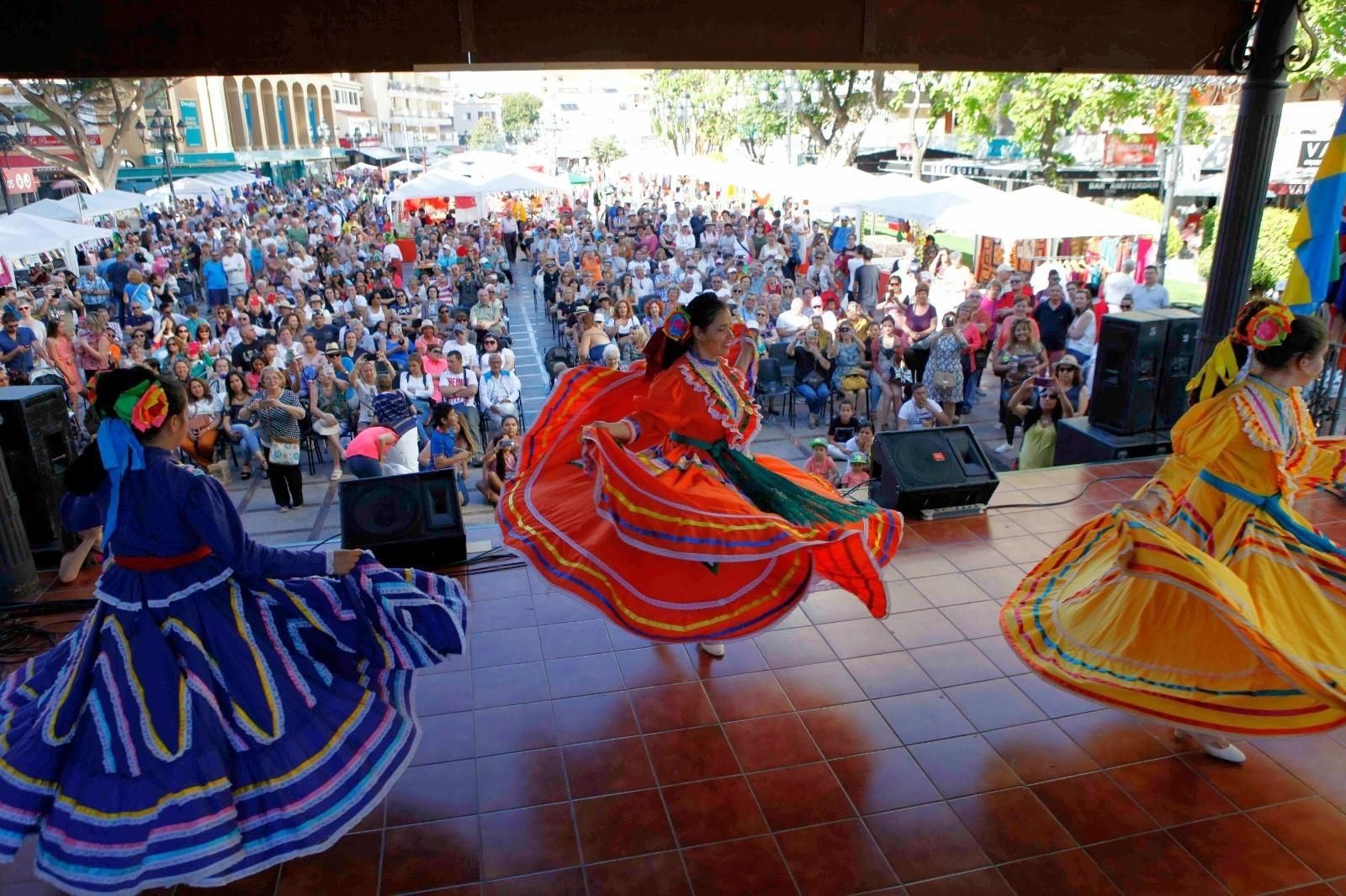 Vista de un evento multicultural en Torremolinos. Vista de un evento multicultural en Torremolinos.