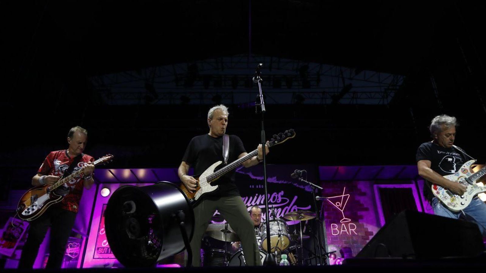 Última actuación de Hombres G, el 7 de julio de 2023, en Córdoba