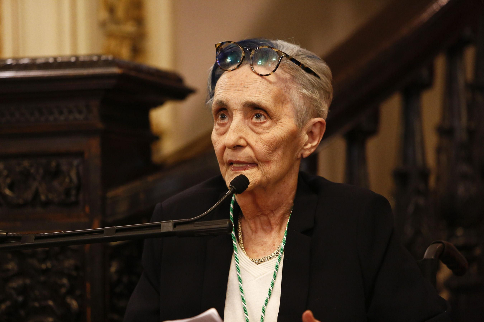 La poeta Mariluz Escribano, en una imagen de 2019