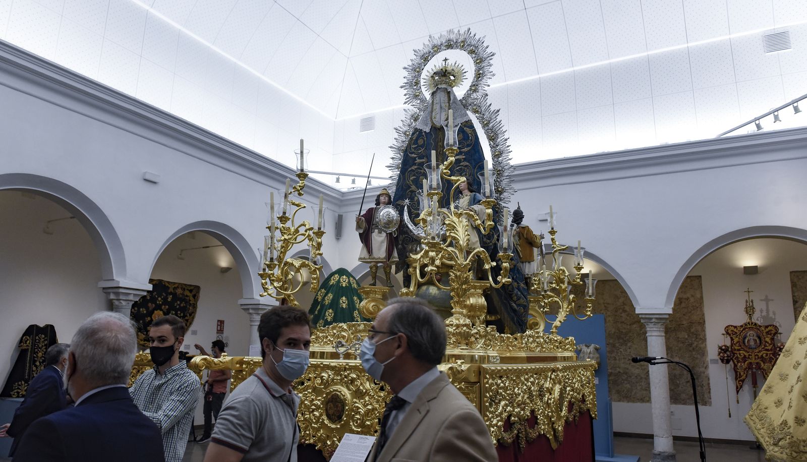 La inauguración de la exposición Glorias, en imágenes