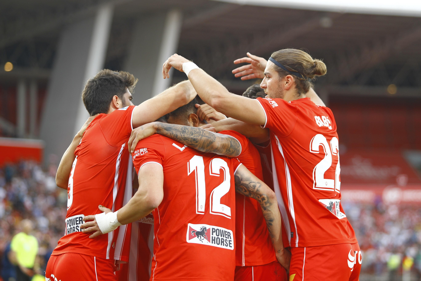 Imágenes del partido U.D. Almería-Elche C.F.