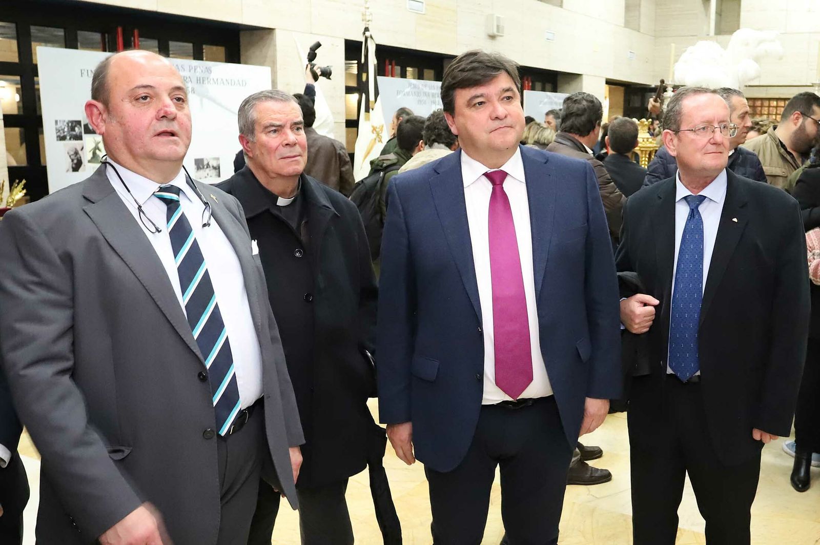 Imágenes de la exposición de la Hdad de las Tres Caídas en la Casa Colón