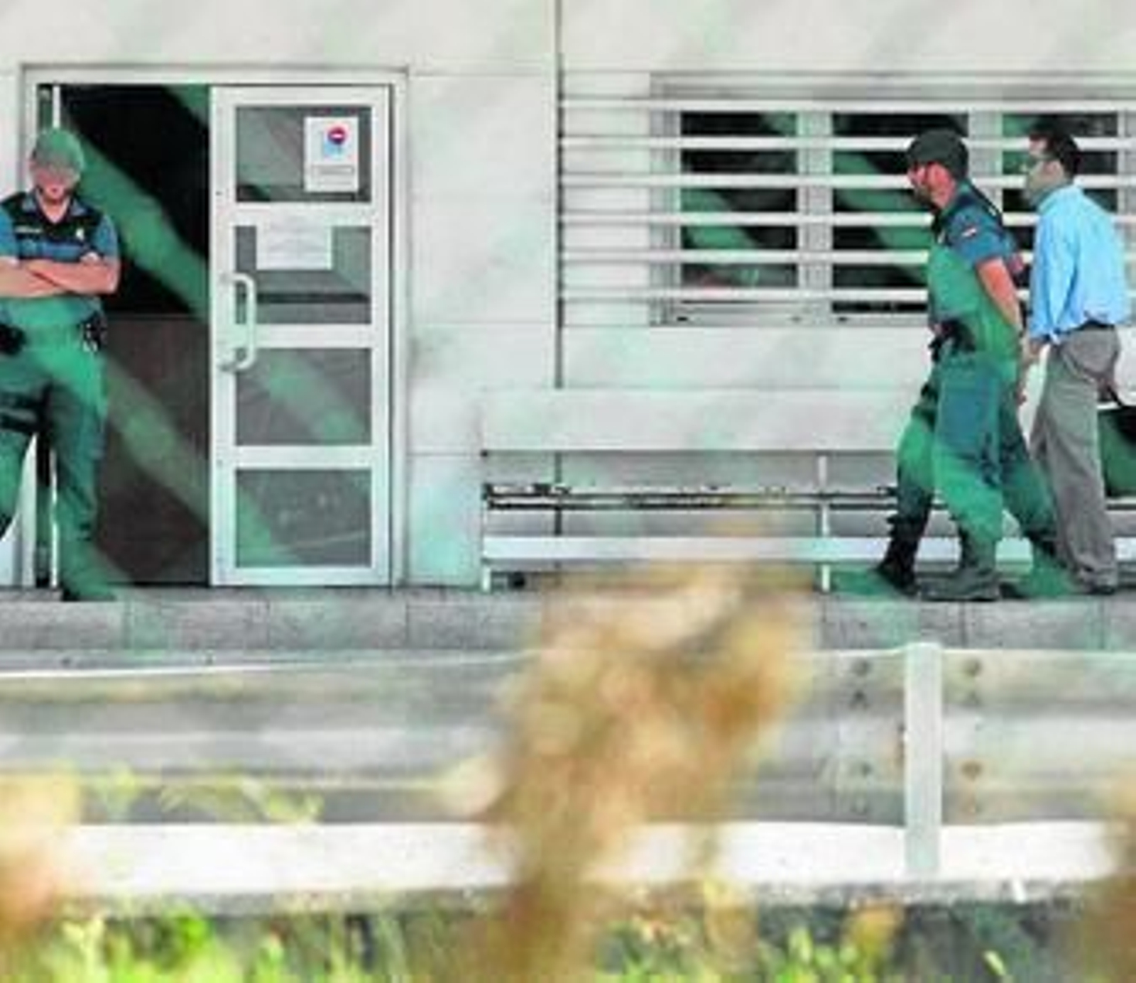 Una imagen de la zona fronteriza entre La Línea y Gibraltar.
