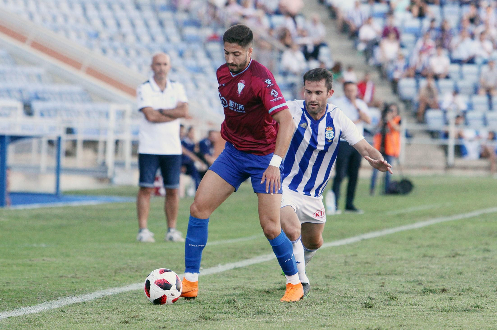 Imágenes del Recreativo de Huelva-Jumilla