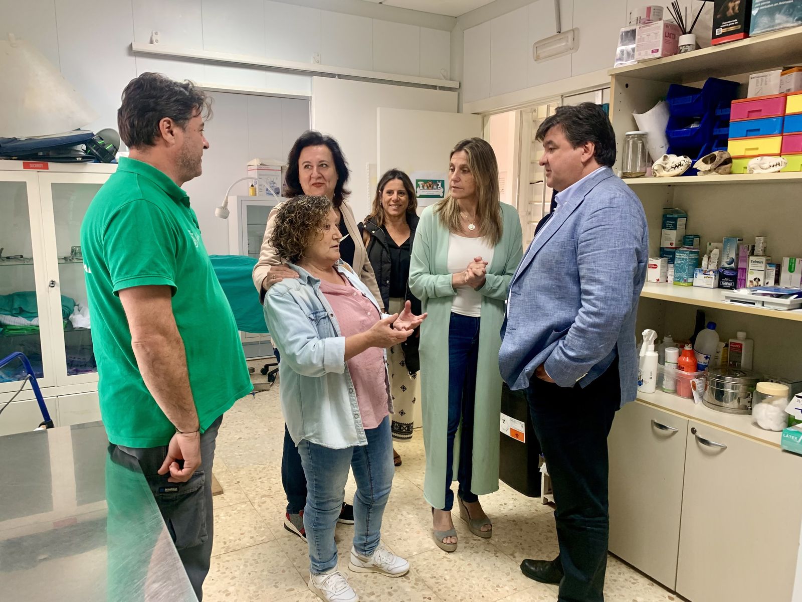 Instalaciones del centro de acogida de animales.