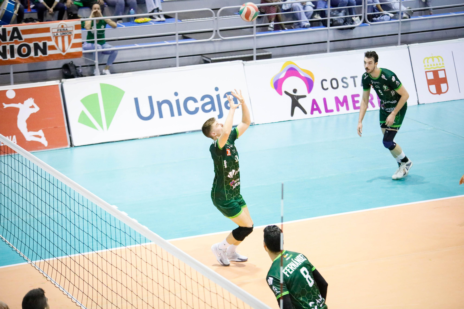 Imágenes del partido entre Unicaja Almería y Grupo Herce Soria