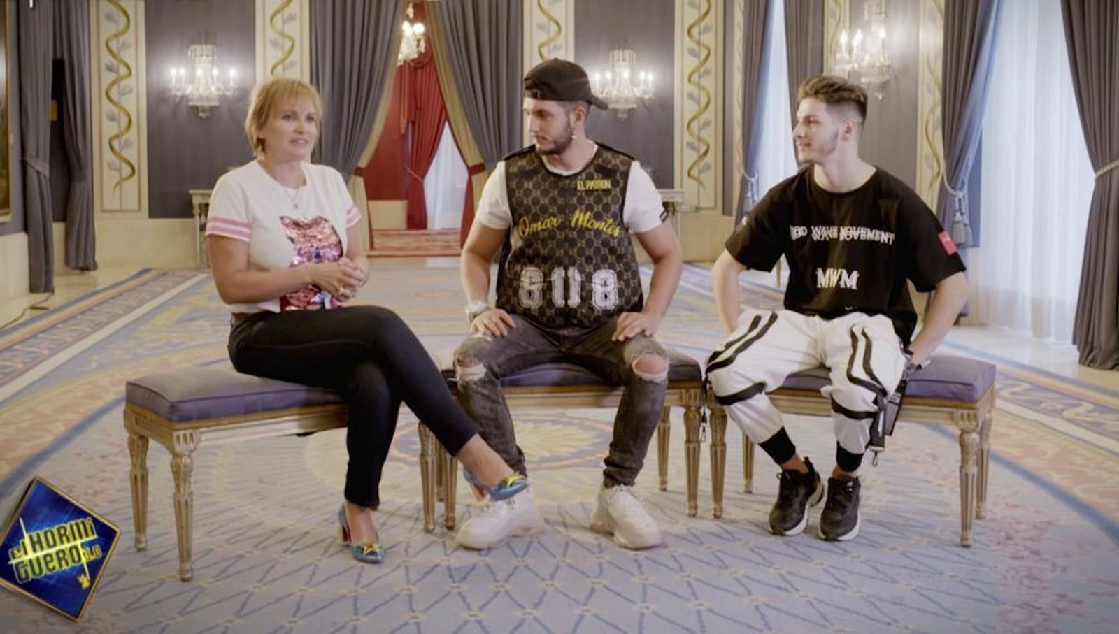 Ainhoa Arteta, Omar Montes y RVFV en 'El Hormiguero'