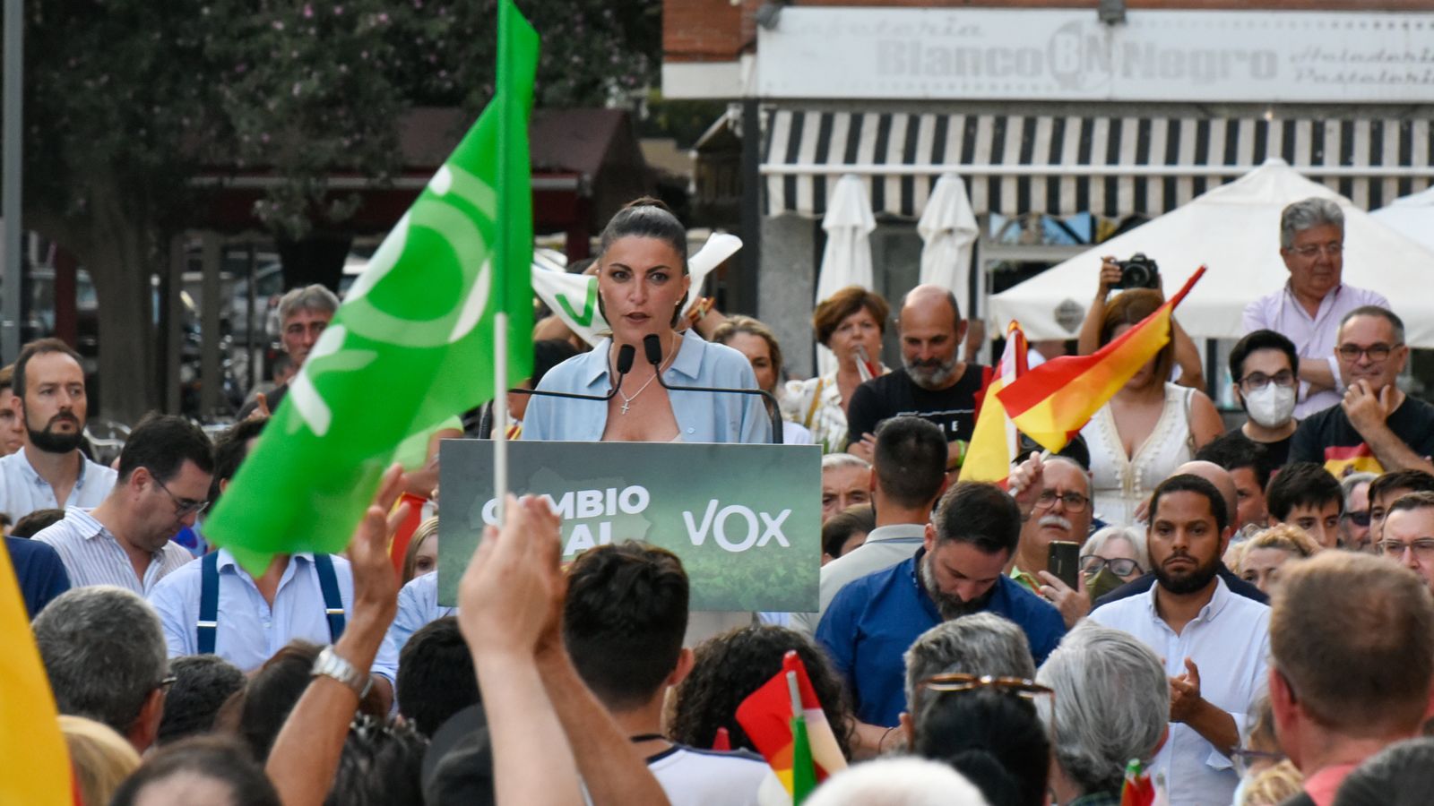 Las fotos del mitin de Vox en Algeciras