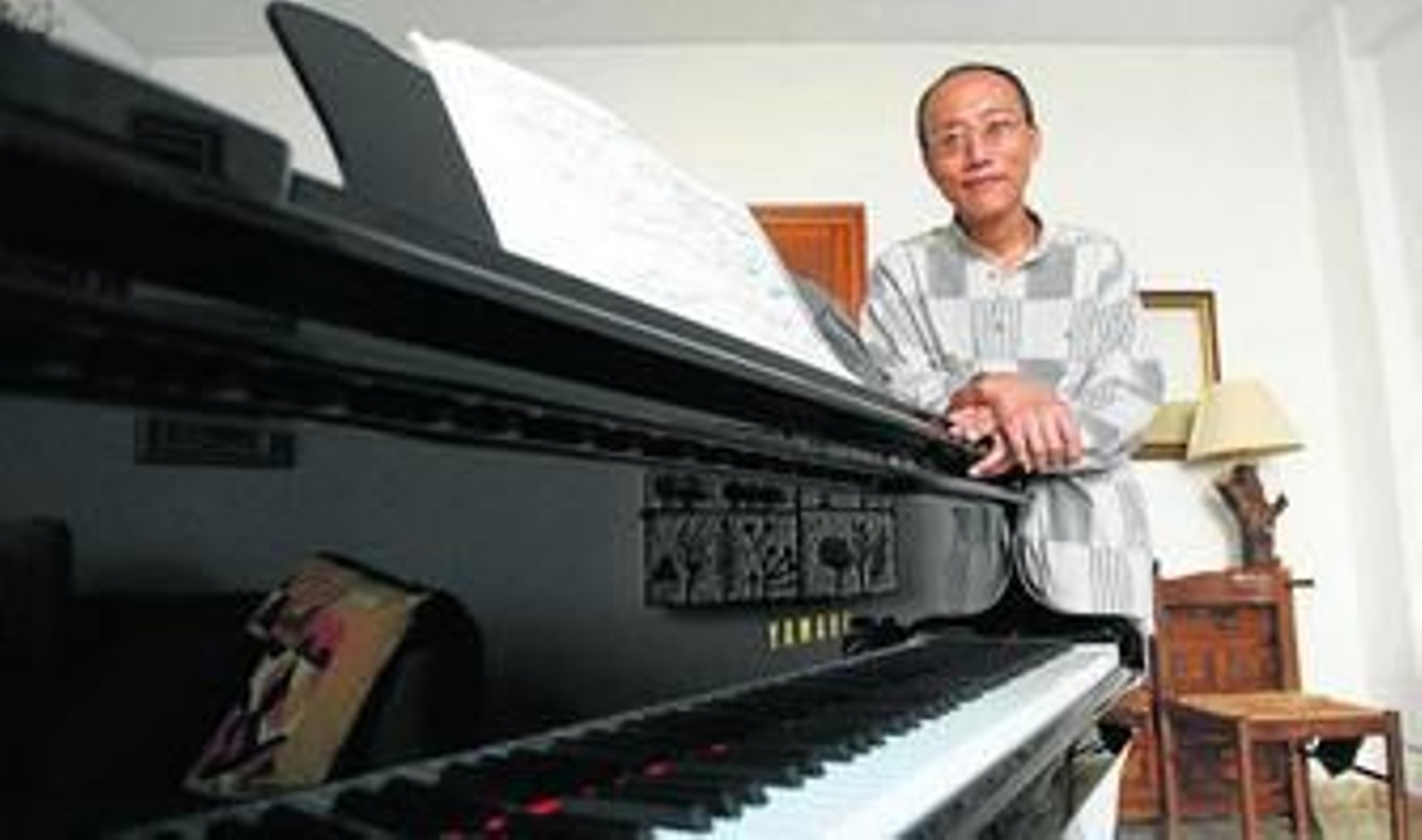 El pianista Chan Rook Moon, ayer en Córdoba.