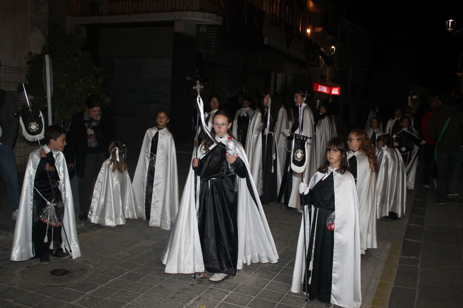Las imágenes de las procesiones del Jueves Santo en Vélez Rubio