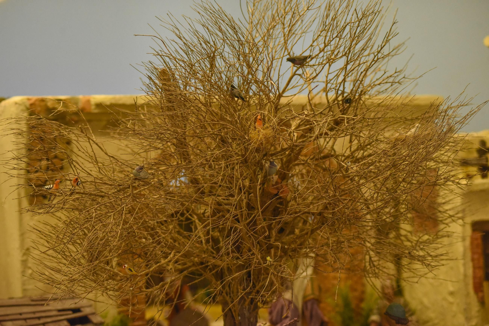 Fotos del belén del Museo Cruz Herrera en La Línea