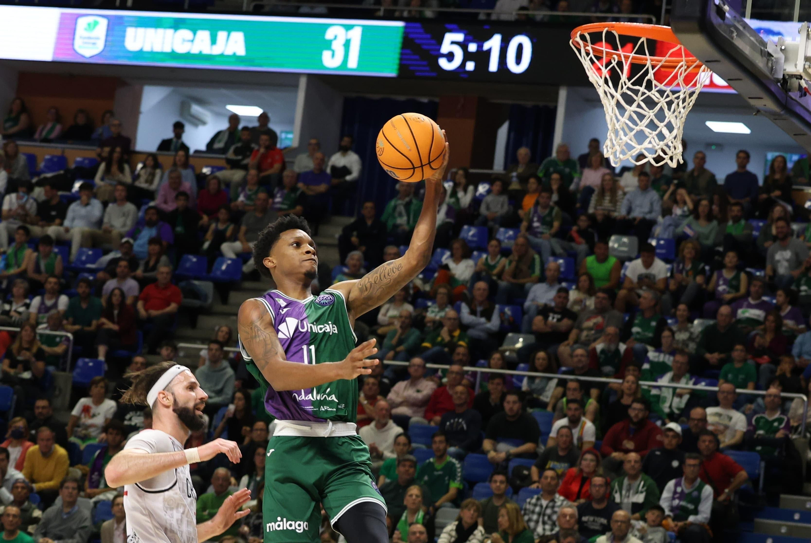 El Unicaja-Cholet Basket, en imágenes